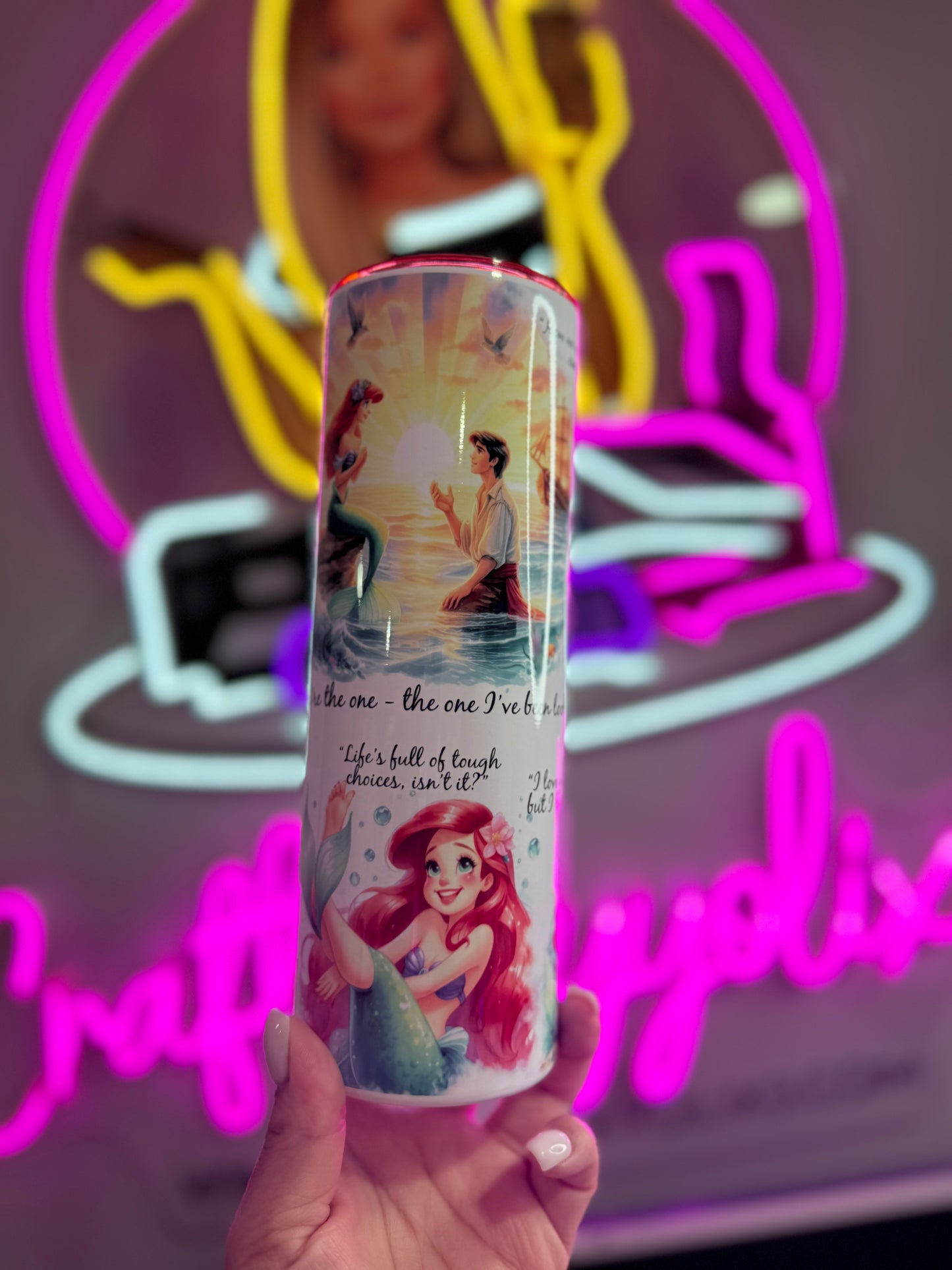 Little Mermaid 20oz Tumbler