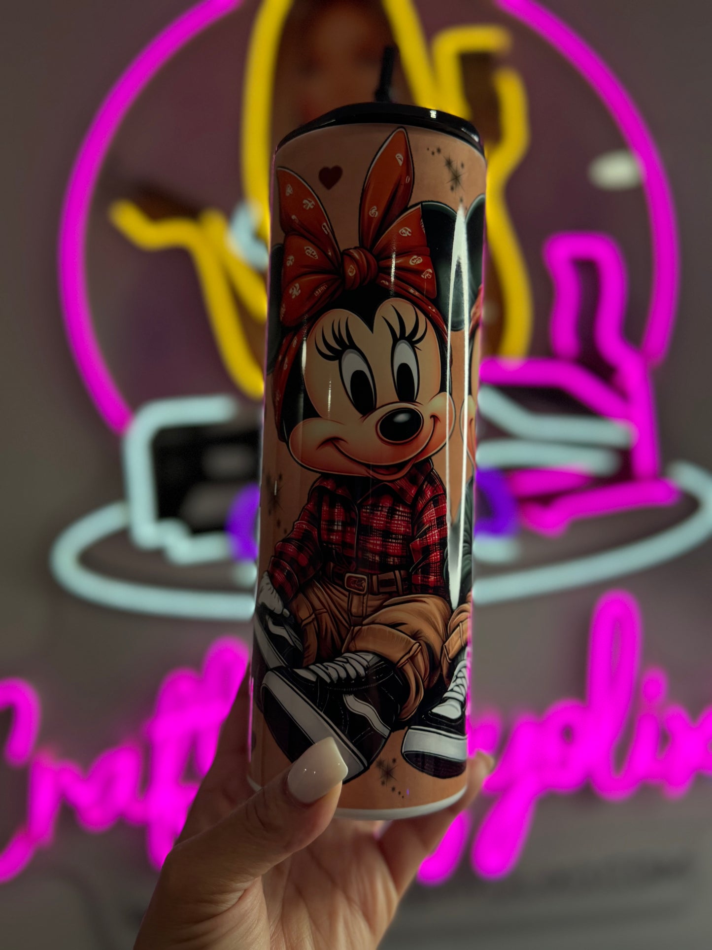 Mickey and Minnie Chicanos 20oz Tumbler